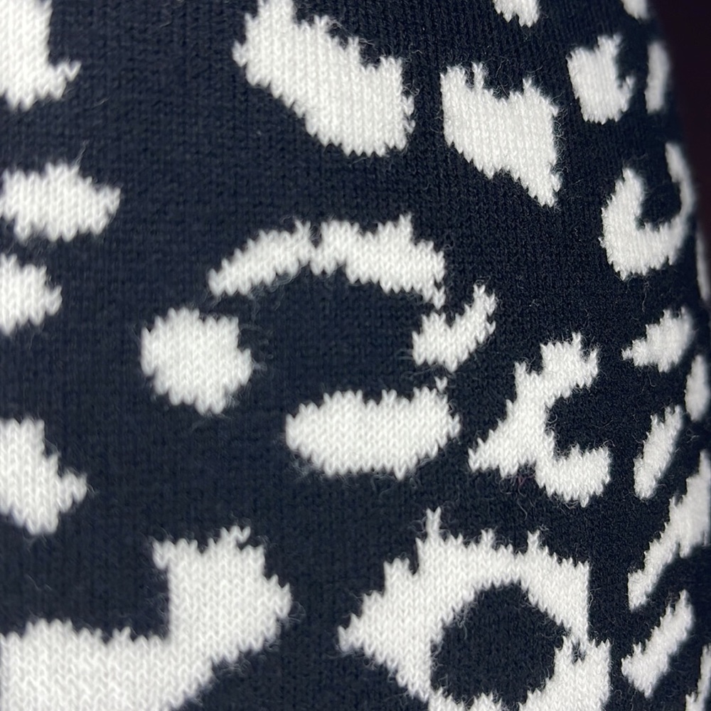 Animal print sweater dress, Knit, woven - Picture 6 of 6